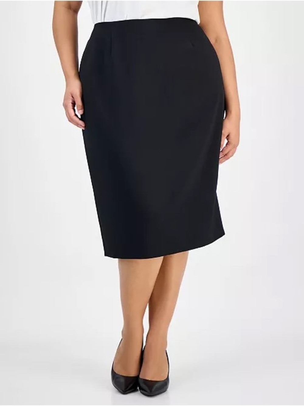 🖤 Kasper Plus Size Pencil Skirt – 24W NWT